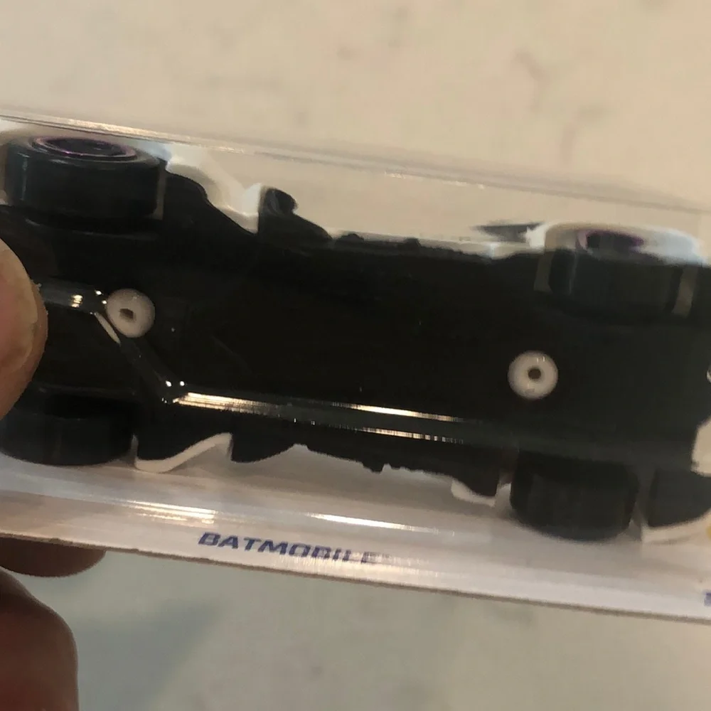 White Batmobile Toy Car